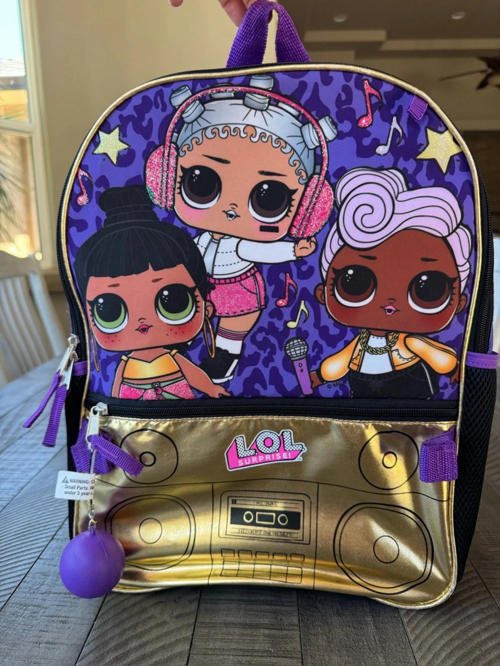 L.O.L. Surprise! Hip Hop Club L.O.L. Surprise Logo Backpack